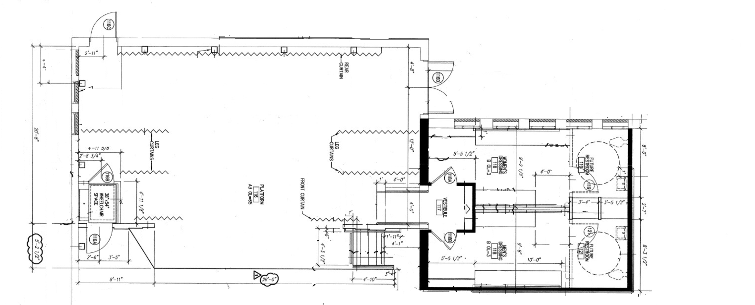 Stage and Theater Dimensions - St. HOPE