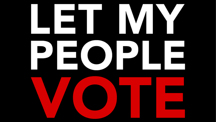 Prop 47 Let My People Vote November 4th St Hope