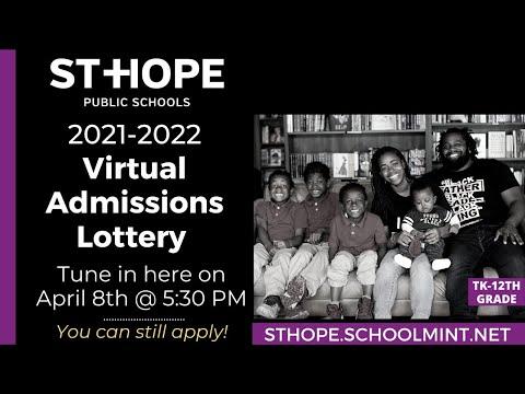 2021-2022 Virtual Admissions Lottery